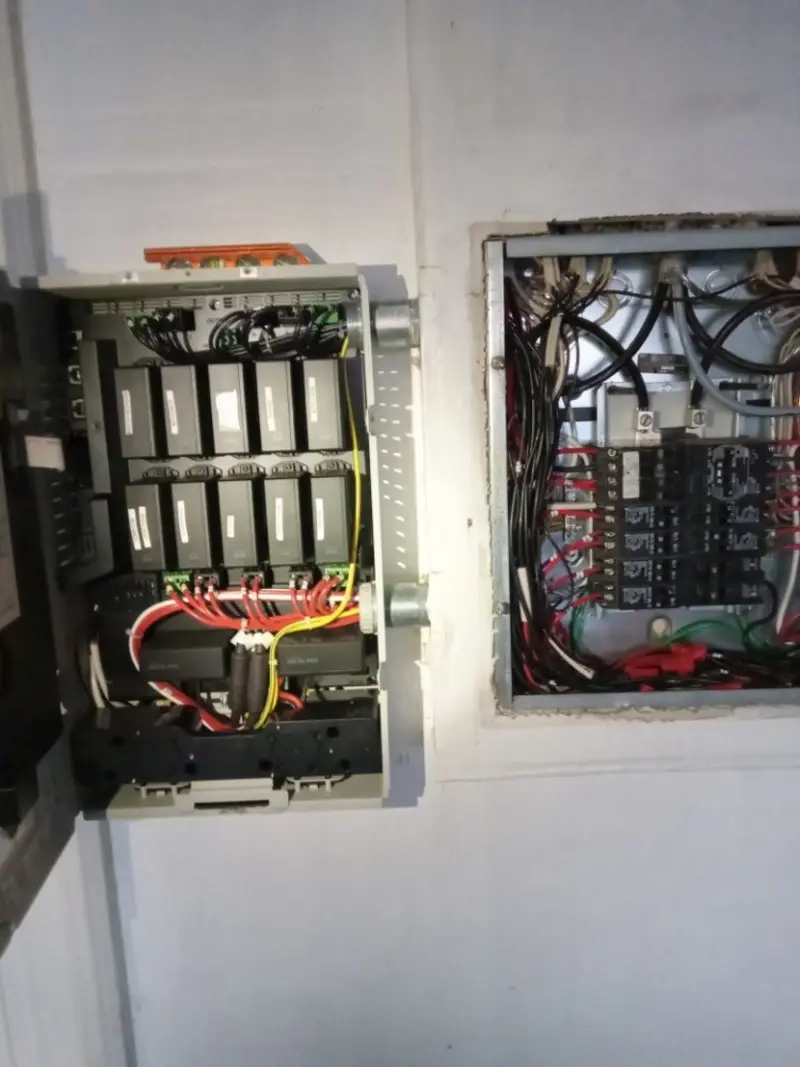 Electrical panel upgrade completed for Indoor Lighting Installation in Grand Island